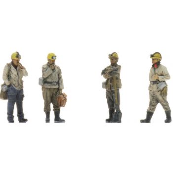 Kumpel - Schichtende, Minenarbeiter, Spur N