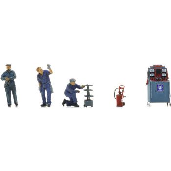 Automechaniker mit Zubehör, Spur N