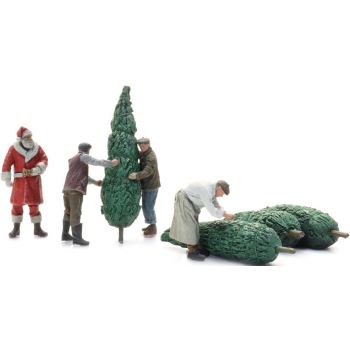 Weihnachtsmann und Christbaumverkäufer, Spur N