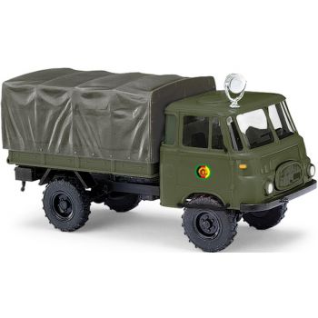 Robur LO 1800A, Pritsche/Plane, Grenztruppen der DDR, oliv Mattlackierung, Baujahr 1964