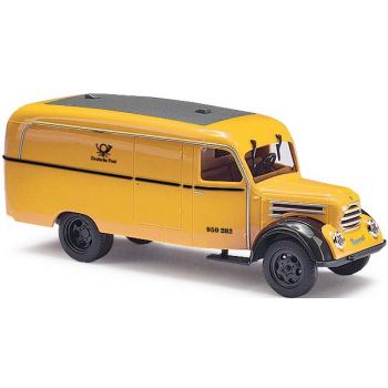Robur Garant K30 Kastenwagen, Deutsche Post, gelb, Baujahr 1957