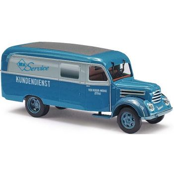 Robur Garant K 30 Kastenwagen, Kundendienst Robur Werke Zittau, Baujahr 1957