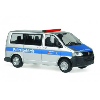VW T5 Transporter GP Bus, POLIZEI Karlsruhe, silber/blau