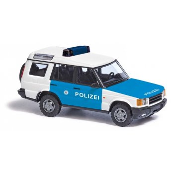 Land Rover Discovery, Polizei Thüringen, blau/weiß, Baujahr 1998