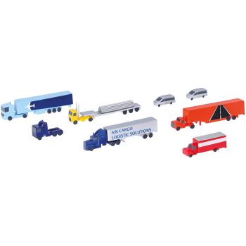 Trucks and Vans Airport Accessory Set, Fahrzeug-Set