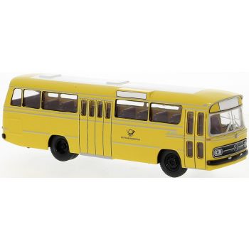 Mercedes-Benz O 302-11 Omnibus der Deutschen Bundespost, gelb, Baujahr 1972