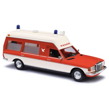 Mercedes-Benz VF 123 Miesen, Falck Krankenwagen Baujahr 1977, Dänemark