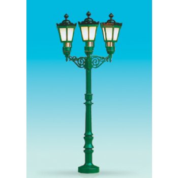 Alte Parkleuchte, 3-flammig