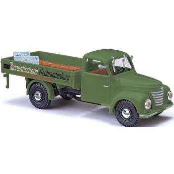 Framo Pritsche mit Ladegut, Binnenfischerei