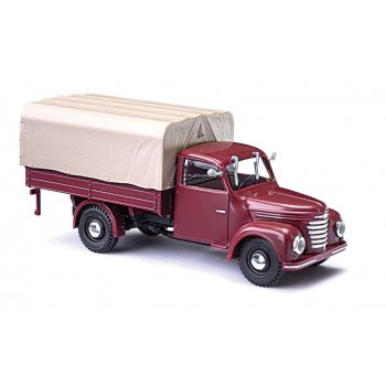 Framo V901/2 Pritsche/Plane, rot