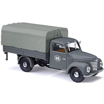 Framo V901/2, Pritsche/Plane, Deutsche Reichsbahn, grau, Baujahr 1954