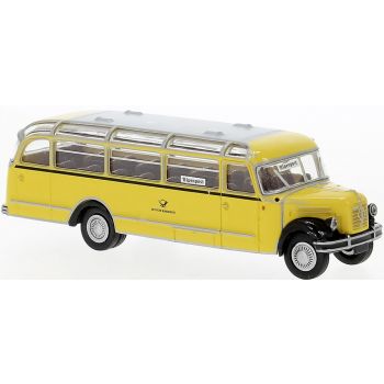 Borgward BO 4000 Omibus Deutsche Bundespost, gelb, Baujahr 1951