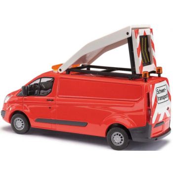 Ford Transit Custom Kastenwagen, Schwertransport-Begleitfahrzeug, Baujahr 2012