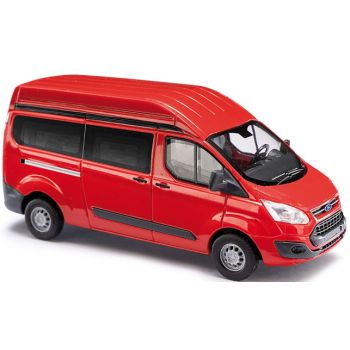 Ford Transit Custom Hochdach Bus, rot