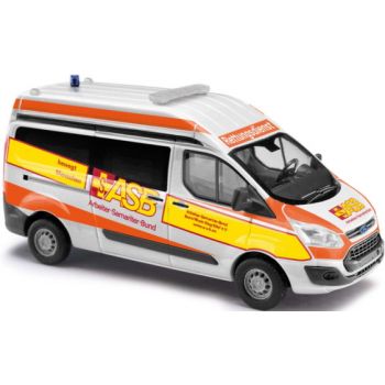 Ford Transit Custon Bus Hochdach Krankenwagen, ASB - Arbeiter Samariter Bund Bonn, Baujahr 2012