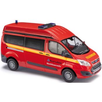 Ford Transit Custom Bus Hochdach, Werkfeuerwehr Aurubis, Baujahr 2012
