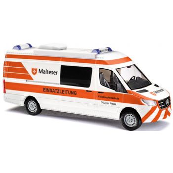 Mercedes-Benz Sprinter lang, Einsatzleitung Malteser Katastrophenschutz Fulda, Hessen, Baujahr 2018