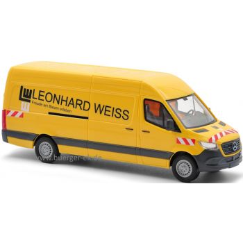 Mercedes-Benz Sprinter Kastenwagen lang, Leonhard Weiss, Baunternehmung Göppinen - Freude am Bauen erleben! - Baujahr 2018