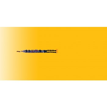 Mini-LED, 2 Stück mit Mikro-Blinkelektronik, gelb, (zum Einbau in Fahrzeuge)