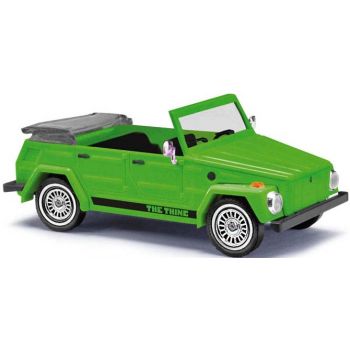 VW 181 Kurierwagen, offenes Verdeck, The Thing, neongrün, Baujahr 1970