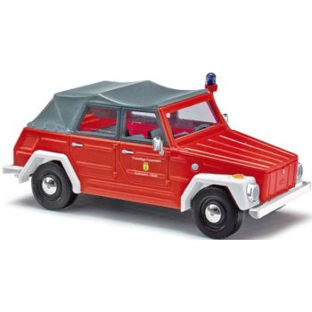 VW 181 Kurierwagen, Feuerwehr Cuxhaven, rot mit weißen Koflügeln