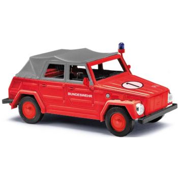 VW 181 Kurierwagen, Bundeswehr Feuerwehr, rot, Baujahr 1970
