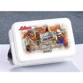 Piccolo-Set Weihnachten 2002 Unimog mit Anhänger, piccolo