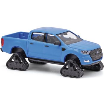 Ford Ranger mit Raupenantrieb, blau, Baujahr 2016