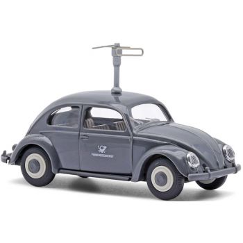 VW Käfer Brezelfenster, Funkmesswagen, DBP - Deutsche Bundespost, grau, Baujahr 1952