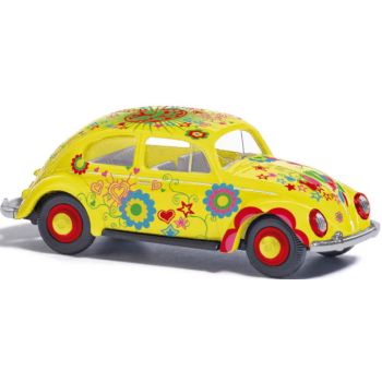 VW Käfer mit Brezelfenster, Hippie Kiste, Baujahr 1952