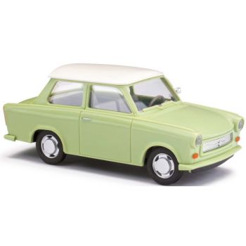 Trabant P601 Limousine, pastellgrün mit weißem Dach, Baujahr 1964