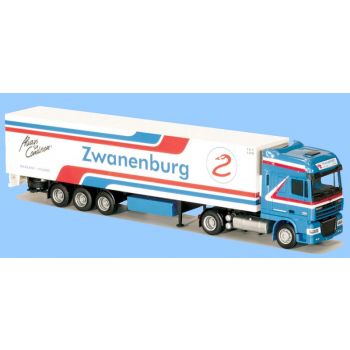 DAF XF 105 SSC/Aerop., Kühlkoffersattelzug, Zvanenburg (NL)