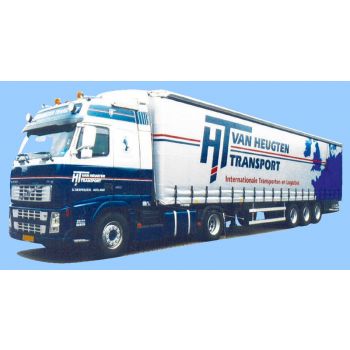 Volvo FH Glob./Aerop., Gardinenplanensattelzug, Van Heugten (NL)