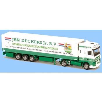 DAF XF 105 SSC, Küklkoffersattelzug, Deckers