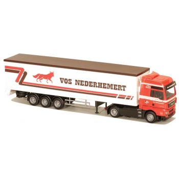 MAN TGX XXL Aerop., Schubbodensattelzug, Vos - Nederhemert