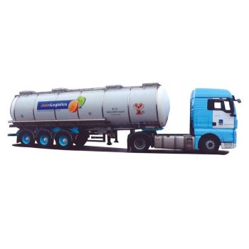 MAN TGX XLX, (H) Tanksattelzug, H & S Juice