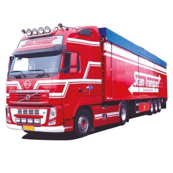 Volvo '08 XL/Aerop., Schubboden-Sattelzug, Stam Transport, NL