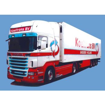 Scania '09 Topl./Aerop., Kühlkoffersattelzug, Koeltrans