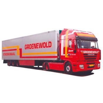 Iveco Stralis II/Aerop., Schubboden-Sattelzug, Groenewald