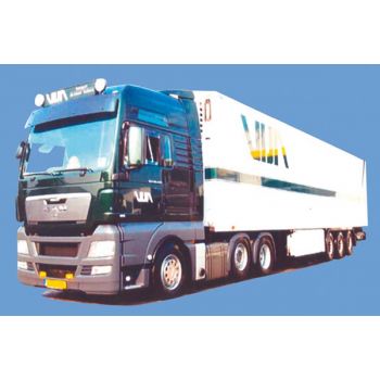 MAN TGX XXL/Aerop., Kühlkoffersattelzug, Vijn