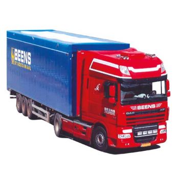 DAF XF 105 SSC/Aerop., Schubboden-Sattelzug, Beens