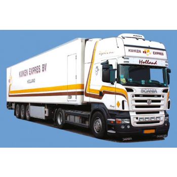 Scania '09 Topl./Aerop., Kühlkoffersattelzug, Kuiken