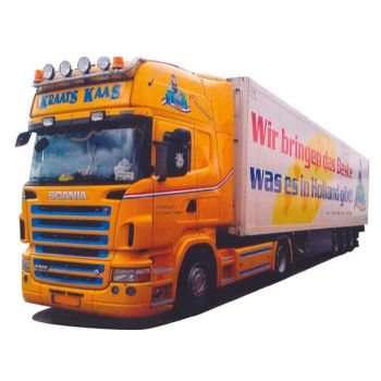 DAF XF 105 SSC/Aerop., Kühlkoffersattelzug, Kraatz Kaas