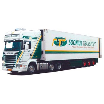 Scania '09 Topl./Aerop., Kühlkoffersattelzug, Soonius