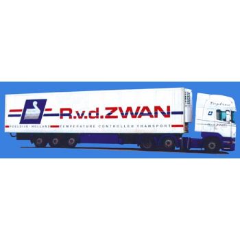 Scania '09 Topl., Kühlkoffersattelzug, R.v.d. Zwan