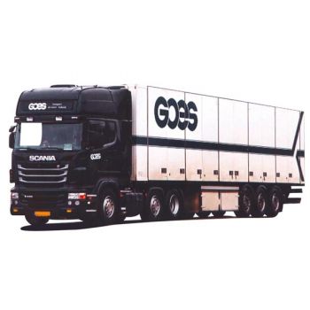 Scania '09 Topl./Aerop., Kühl-Koffersattelzug, GOES