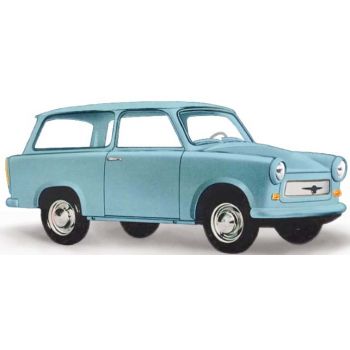 Trabant P601 Universal Kombi, pastellblau, Baujahr 1966