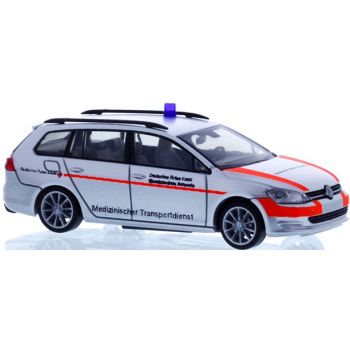 VW Golf 7 Variant, DRK - Deutsches Rotes Kreuz, Medizinische Transportdienste Iserlohn - Land, Nordrhein-Westfalen