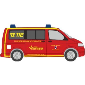 VW T5 10 Bus, Feuerwehr Dänischenhagen - First Responder, Kreis Rendsburg-Eckernförde, Schleswig-Holstein