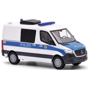 Mercedes-Benz Sprinter Halbbus kurz, Polizei Berlin Hundestaffel, weiß/blau, Baujahr 2018